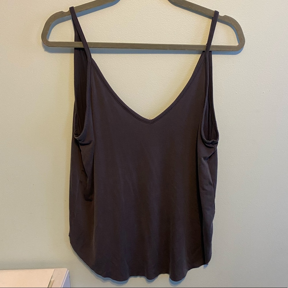 pacsun flowy v-neck tank